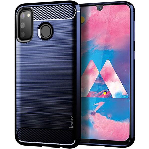 

TPU чехол iPaky Slim Series для Samsung Galaxy M30s / M21 Синий (is_00000033335_3)