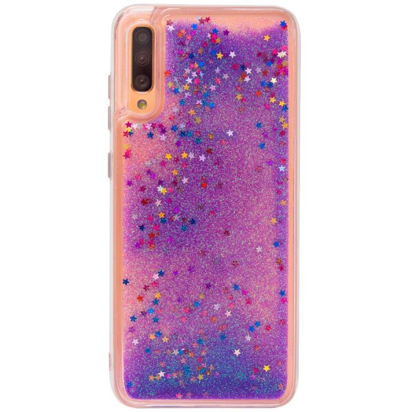 

TPU чехол Liquid hearts для Samsung Galaxy A70 (A705F) Фиолетовый (is_00000030611_3)