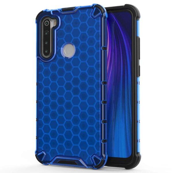 

Ударопрочный чехол Honeycomb для Xiaomi Redmi Note 8, Синий (is_00000033061_4)