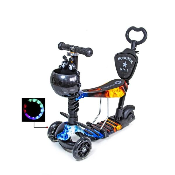 Самокат Scooter 5in1 Fire and Ice 883545660