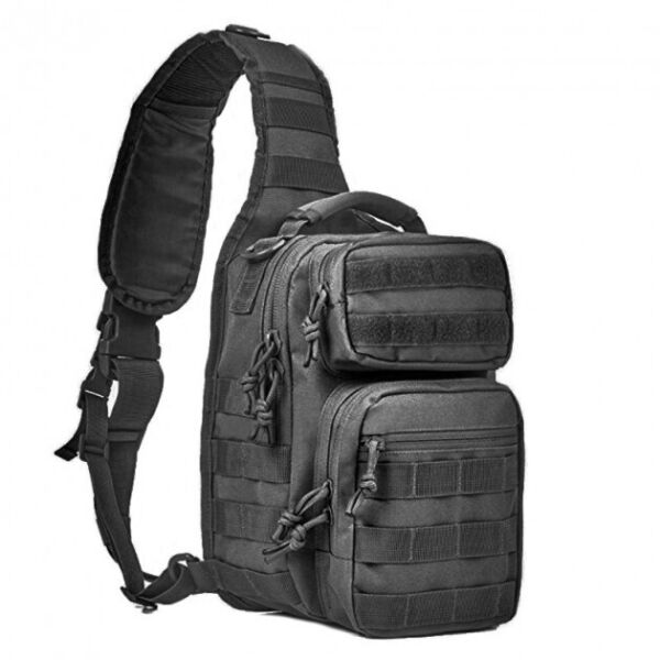 

Сумка тактическая через плечо HLV D14 800D Black
