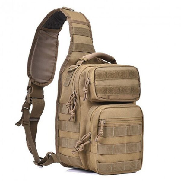 

Сумка тактическая через плечо HLV D14 800D Beige