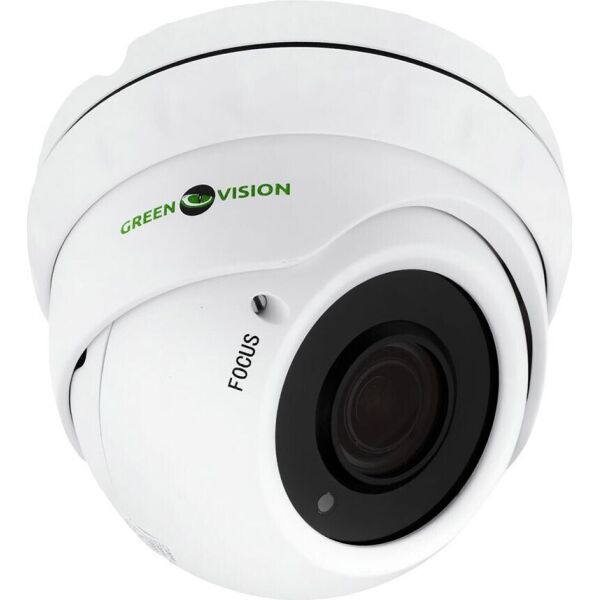 

Антивандальная IP камера Green Vision GV-101-IP-E-DOS50V-30 POE 5MP