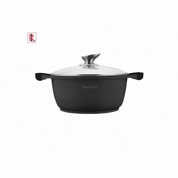 

Кастрюля с крышкой Royalty Line 28 см RL-BS28M
