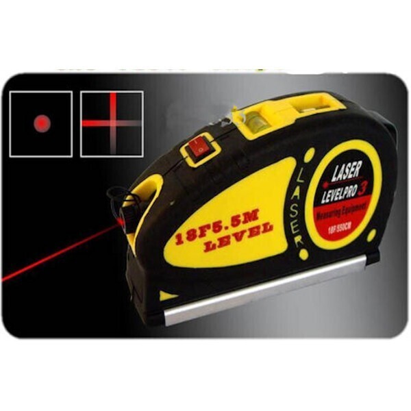 

Лазерный уровень Level Pro 3 с рулеткой 5,5 м