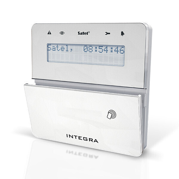 

Клавиатура со считывателем карт Satel INT-KLFR-WSW