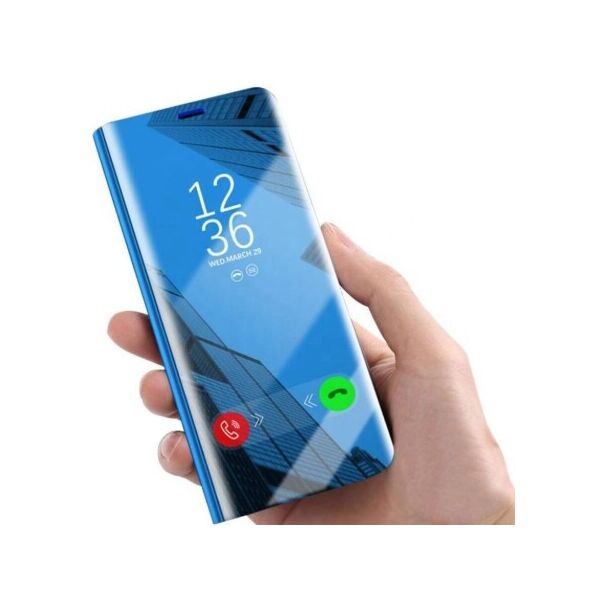 

Чехол-книжка Mirror для Huawei P Smart Plus зеркальный Синий