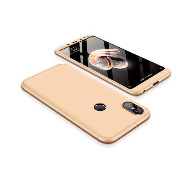 

Чехол GKK 360 для Xiaomi Redmi Note 6 Pro Золотой