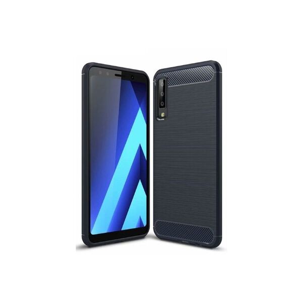 

Панель Carbon для Samsung Galaxy A7 2018 (A750) Синий