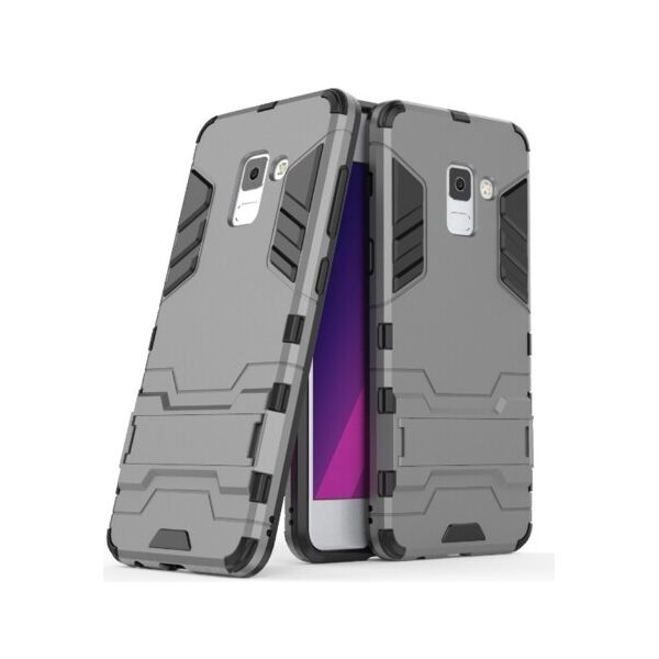 

Противоударный чехол IronMan для Samsung A530 Galaxy A8 (2018) Серый