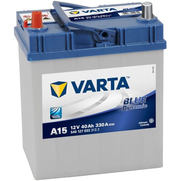 

Автомобильный аккумулятор Varta Blue Dynamic A15 40 A-h 330 A Asia тонкие клеммы, (540127033)