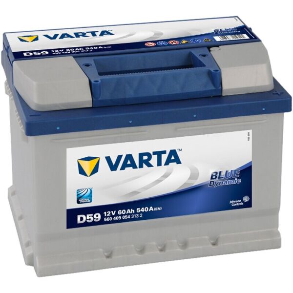 

Автомобильный аккумулятор Varta Blue Dynamic D59 60 A-h 540 A (560409054)