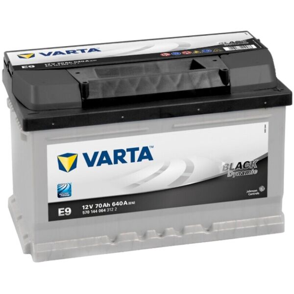 

Автомобильный аккумулятор Varta Black Dynamic E9 70 A-h 640 A (570144064)