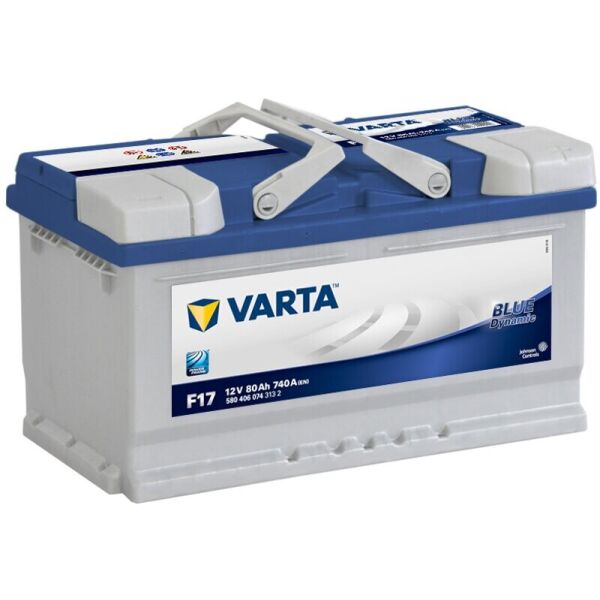 

Автомобильный аккумулятор Varta Blue Dynamic F17 80 A-h 740 A (580406074)