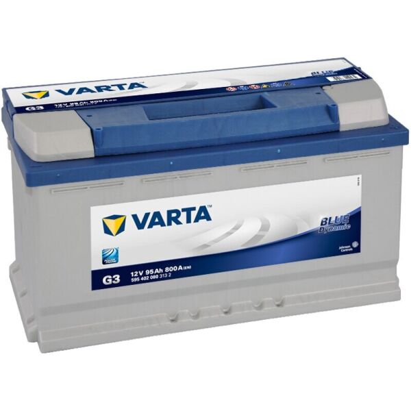 

Автомобильный аккумулятор Varta Blue Dynamic G3 95 A-h 800 A (595402080)