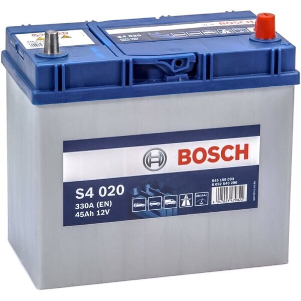 

Автомобильный аккумулятор Bosch S4 020 Silver 45 Ah 330 A (0092S40200)