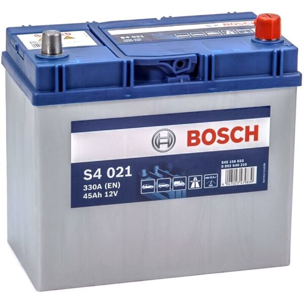 

Автомобильный аккумулятор Bosch S4 021 Silver 45 Ah 330 A (0092S40210)