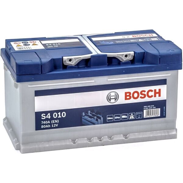 

Автомобильный аккумулятор Bosch S4 010 Silver 80 Ah 740 A (0092S40100)