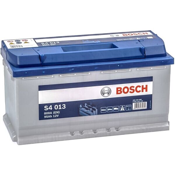 

Автомобильный аккумулятор Bosch S4 013 Silver 95 Ah 800 A (0092S40130)