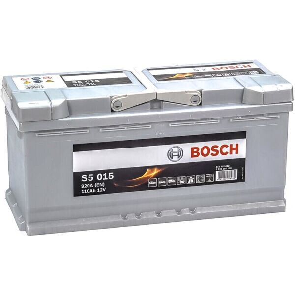 

Автомобильный аккумулятор Bosch S5 015 Silver Plus 110 Ah 920 A (0092S50150)