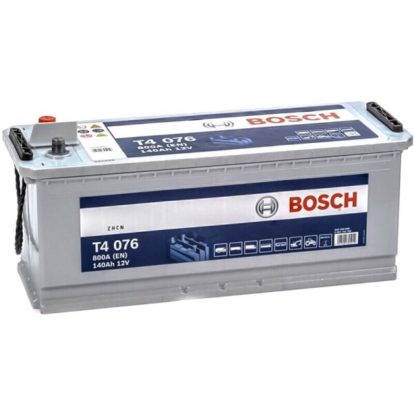 

Автомобильный аккумулятор Bosch T4 076 140 Ah 800 A (0092T40760)
