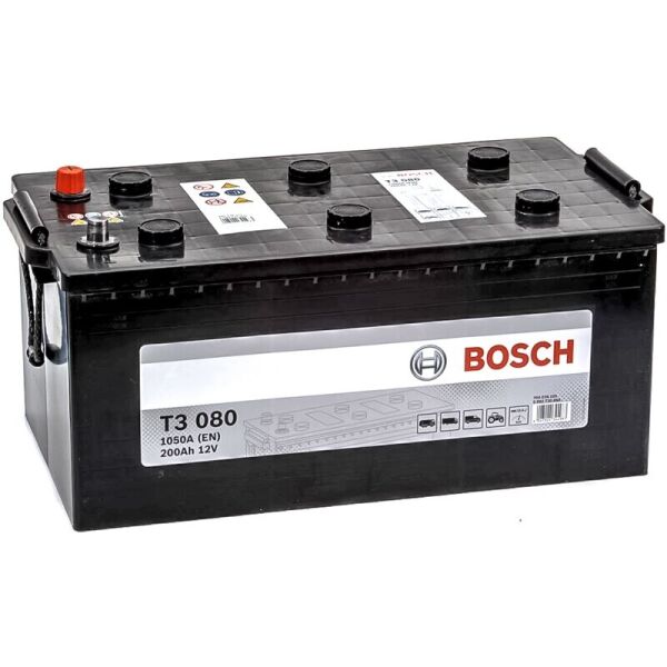 

Автомобильный аккумулятор Bosch T3 080 200 Ah 1050 A (0092T30800)