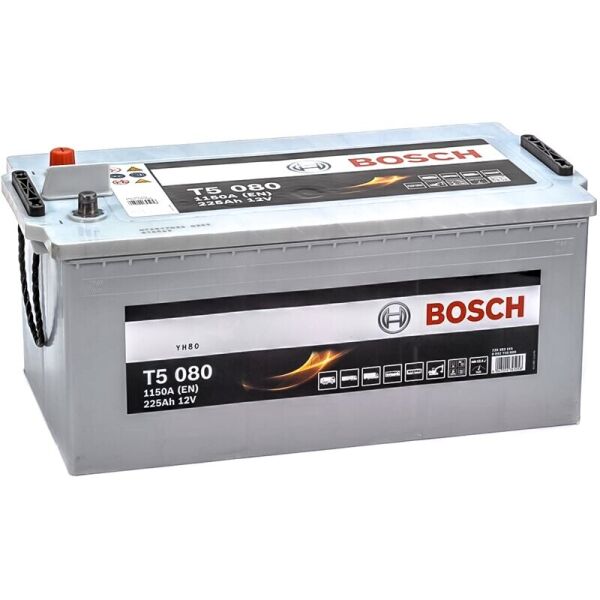 

Автомобильный аккумулятор Bosch T5 080 225 Ah 1150 A (0092T50800)