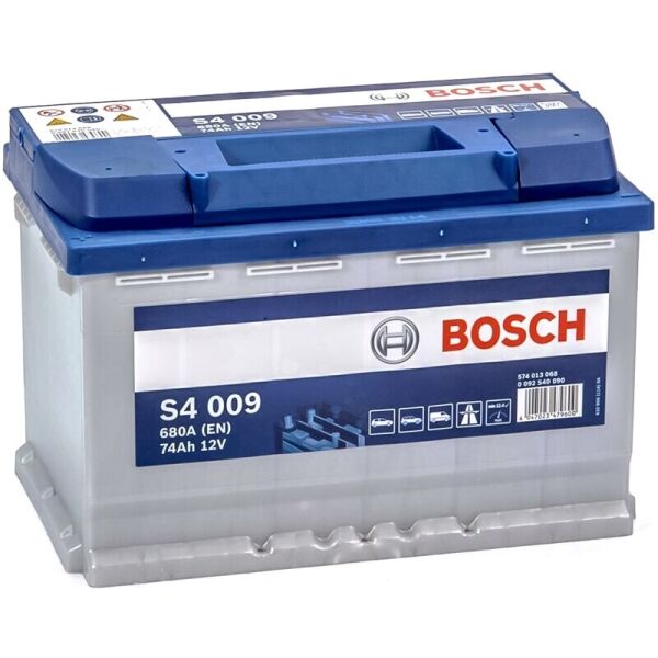 

Автомобильный аккумулятор Bosch S4 009 Silver 74 Ah 680 A (0092S40090)