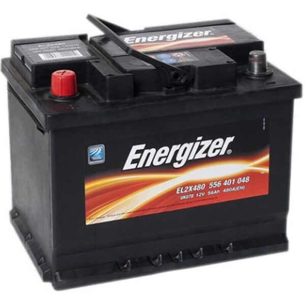 

Автомобильный аккумулятор Energizer 56 Ah 480 A (556401048)