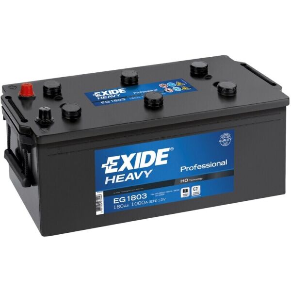 

Автомобильный аккумулятор Exide Heavy Professional 180 Ah 1000 A (EG1803)