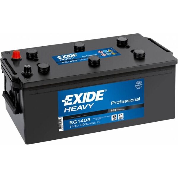

Автомобильный аккумулятор Exide Heavy Professional 140 Ah 800 A (EG1403)
