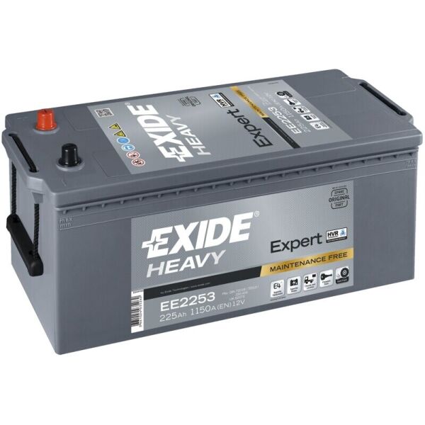 

Автомобильный аккумулятор Exide Heavy Expert HRV 225 Ah 1150 A (EE2253)