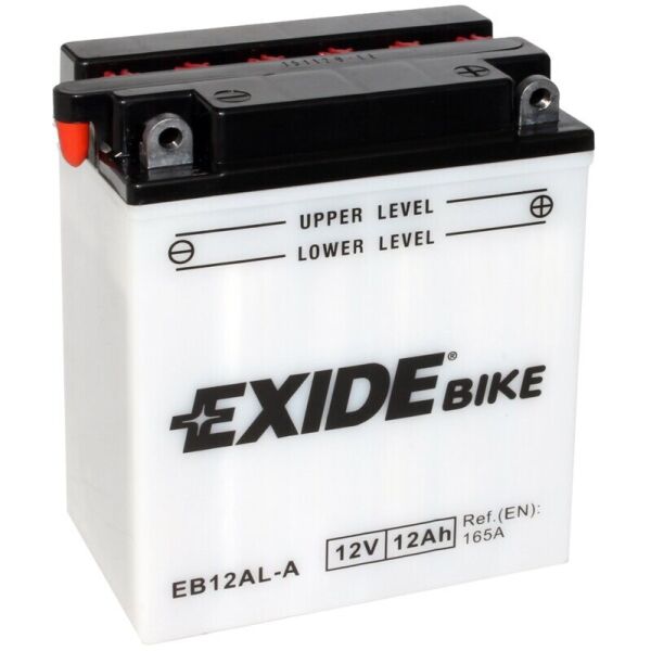 

Автомобильный аккумулятор Exide Bike 12 Ah 12 V 165 A (EB12A-A)
