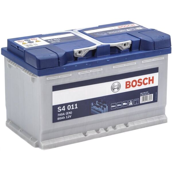 

Автомобильный аккумулятор Bosch S4 011 Silver 80 Ah 740 A (0092S40110)