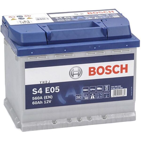 

Автомобильный аккумулятор Bosch S4 E05 EFB 60 Ah 560 A (0092S4E051)