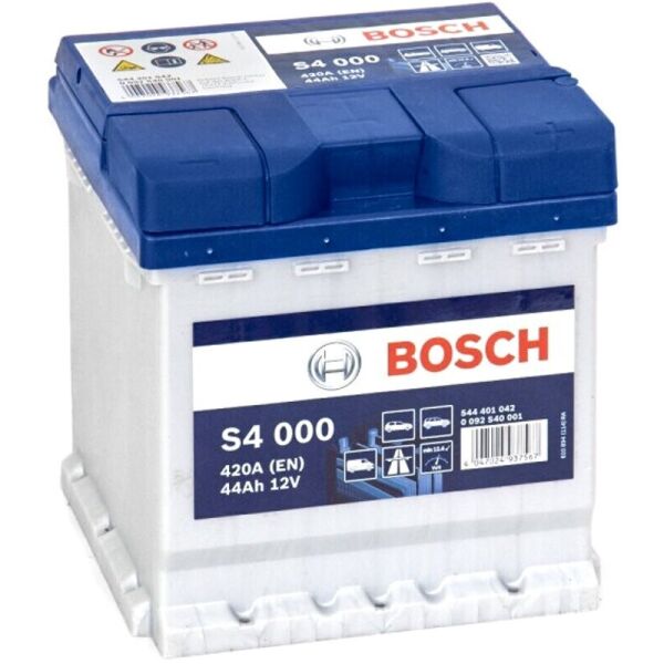 

Автомобильный аккумулятор Bosch S4 000 Silver 44 Ah 420 A (0092S40001)