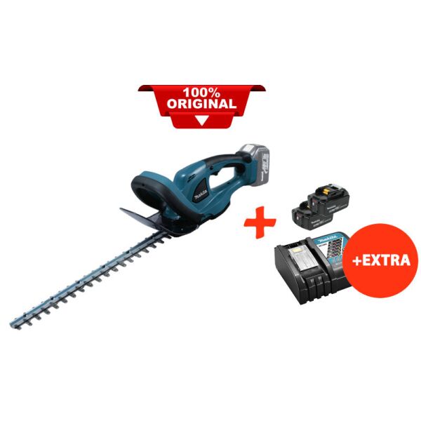 

Аккумуляторный кусторез Makita DUH483Z+2 акк.18V 5 Ah+быстрозарядное ЗУ (DUH483RT2)