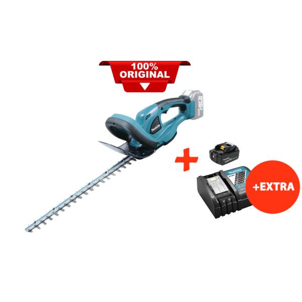 

Аккумуляторный кусторез Makita DUH483Z+акк.18V 5 Ah+быстрозарядное ЗУ (DUH483RT)