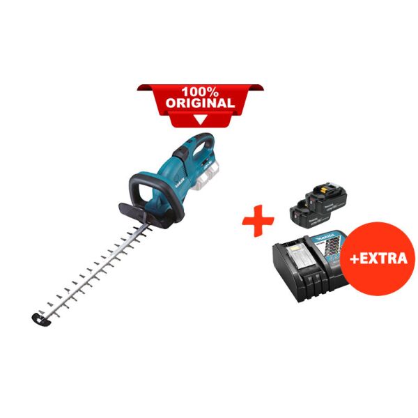 

Аккумуляторный кусторез Makita DUH551Z+2 акк.18V 5 Ah+быстрозарядное ЗУ (DUH551RT2)