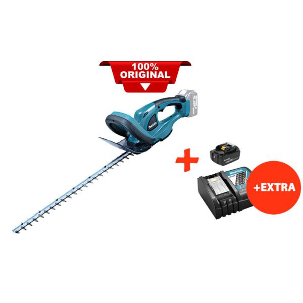 

Аккумуляторный кусторез Makita DUH523Z+акк.18V 5 Ah+быстрозарядное ЗУ (DUH523RT)