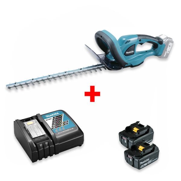 

Аккумуляторный кусторез Makita DUH483Z+2 акк.18V 5Ah+быстрозарядное ЗУ