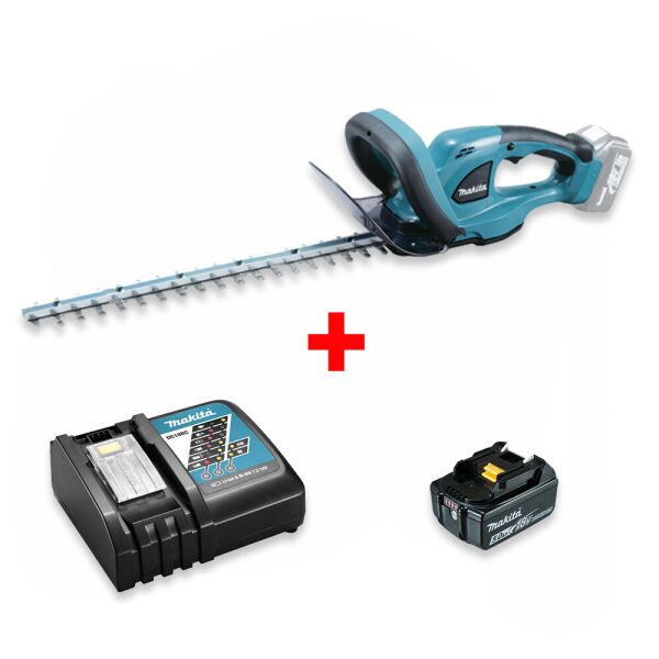 

Аккумуляторный кусторез Makita DUH483Z+акк.18V 5Ah+быстрозарядное ЗУ