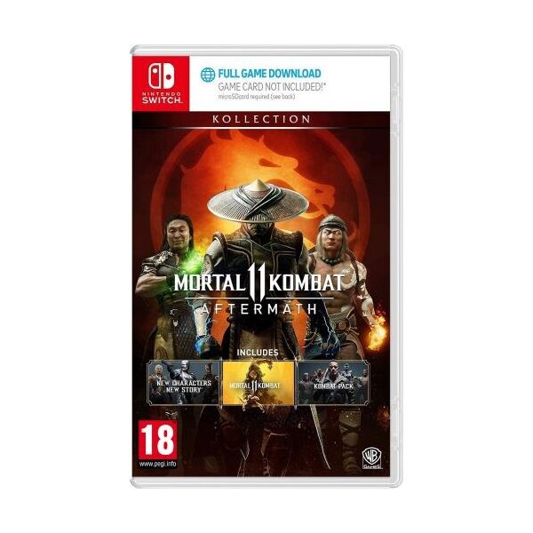 

Mortal Kombat 11 Aftermath Kollection (русская версия) (ваучер на скачивание) (Nintendo Switch)