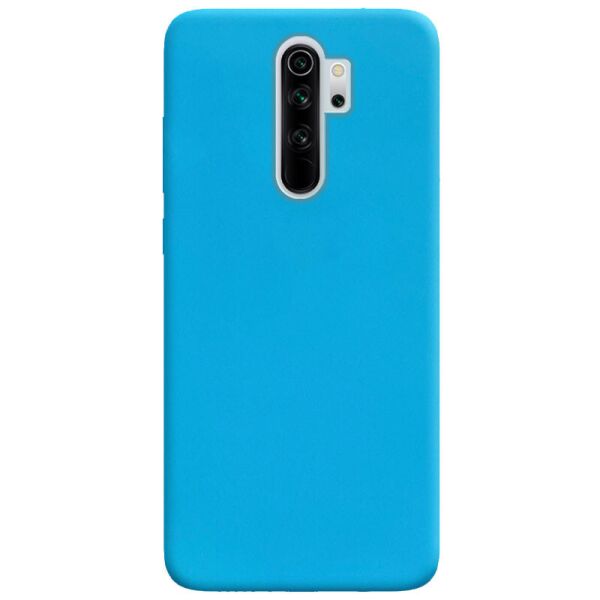 

Противоударный Защитный Силиконовый Чехол - Накладка Epik Candy для Xiaomi Redmi Note 8 Pro Ультратонкий / с Высокими Бортиками / Матовый / Голубой