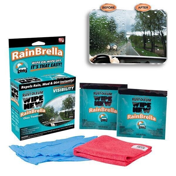 

Жидкость Антидождь для защиты стекла автомобиля UTM Rain Brella от воды и грязи