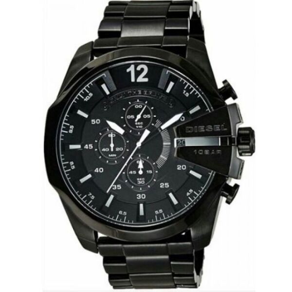 

Мужские часы Diesel 10 Bar с железным ремешком Black