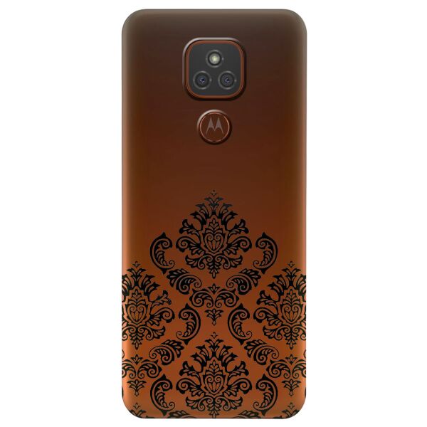 

Прозрачный силиконовый чехол iSwag для Motorola Moto G9 Play с рисунком - Мандала (KS6601)