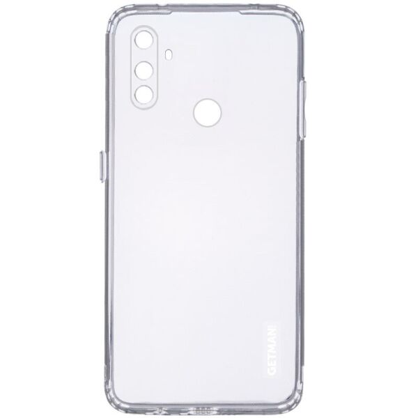 

Противоударный Защитный Термополиуретановый Чехол - Накладка GETMAN Clear 1,0 mm для Realme C3 Ультратонкий / с Защитой Камеры / Прозрачный