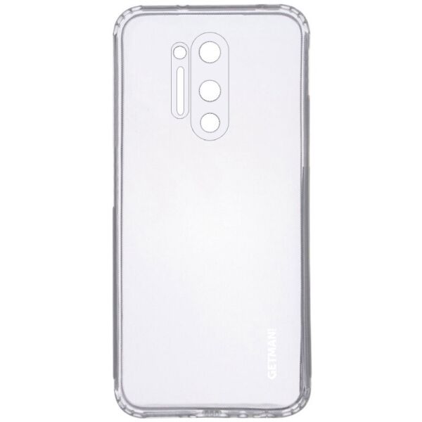 

Противоударный Защитный Термополиуретановый Чехол - Накладка GETMAN Clear 1,0 mm для OnePlus 8 Pro Ультратонкий / с Защитой Камеры / Прозрачный