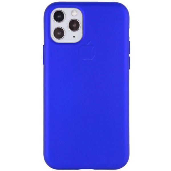 

Противоударный Защитный Силиконовый Чехол - Накладка Epik Soft-touch logo series для Apple iPhone 11 Pro (5.8'') Матовый / Ультратонкий / Синий / Navy